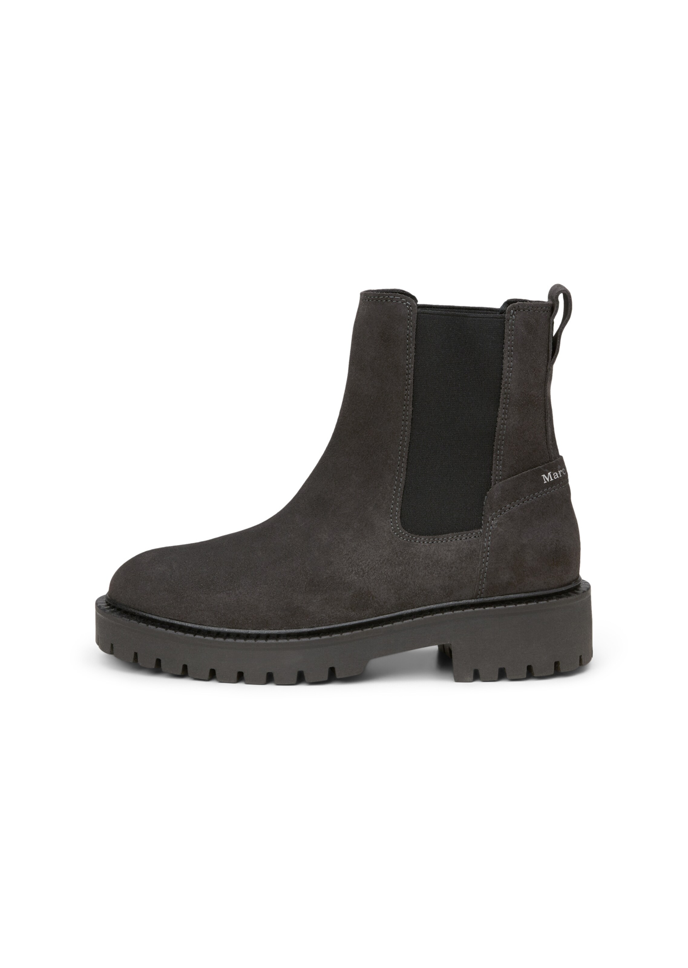 Marc O'Polo Chelsea boots ' mit Profilsohle ' in Black: front