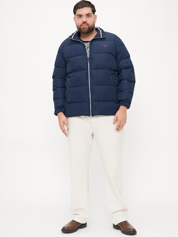 Veste mi-saison 'JPRBLUALVES' Jack & Jones Plus en bleu