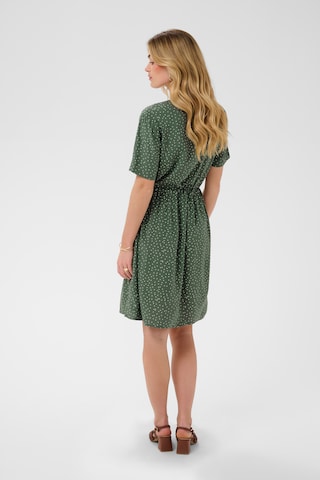 Cream Jurk 'CRTiah' in Groen
