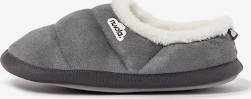 Nuvola. - Pantufa 'Classic Velvet' em cinzento: frente