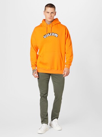 Volcom - Sweatshirt 'OBTIC' em laranja