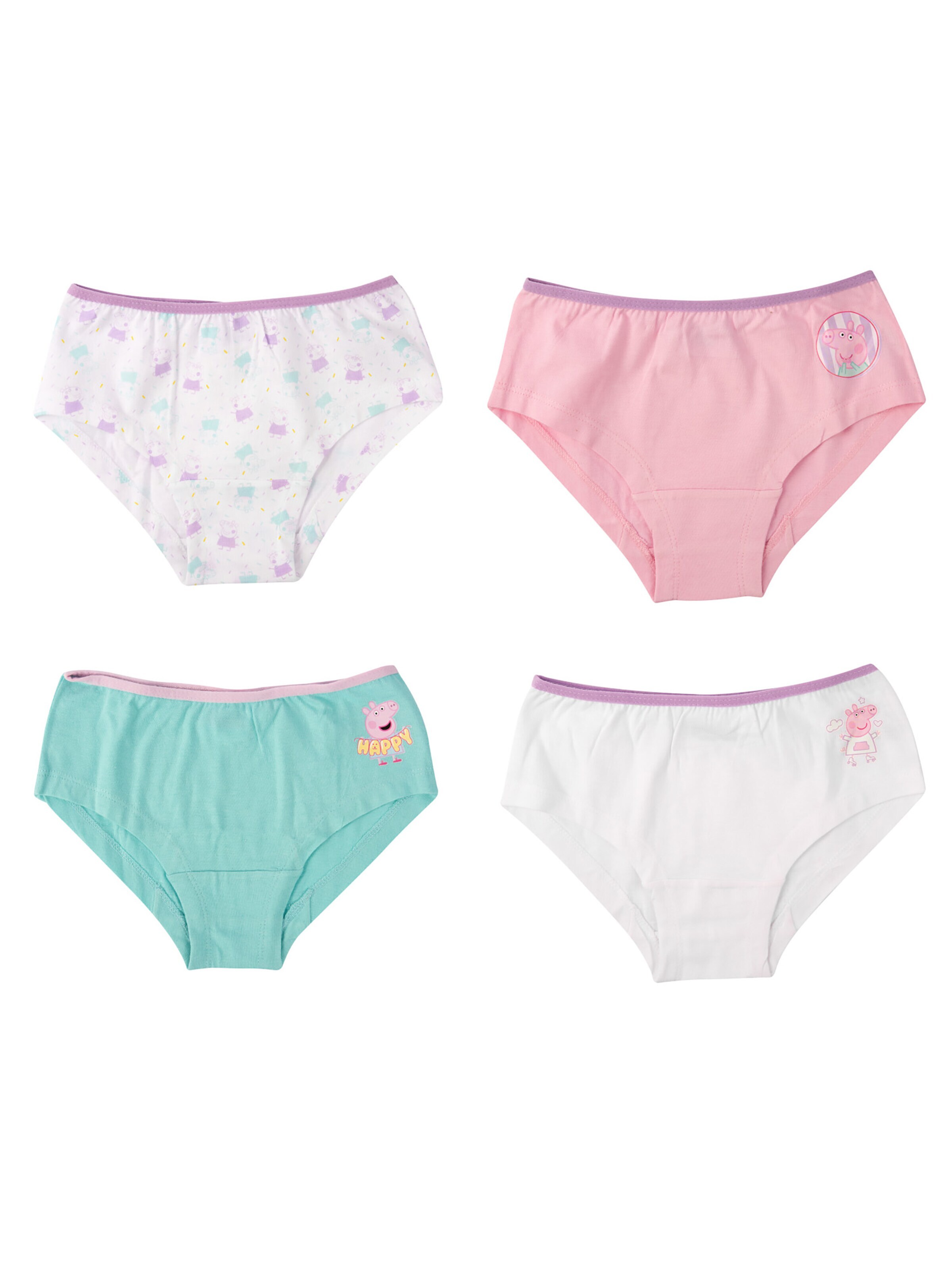 Peppa Pig Underpants in Mixed colours: front