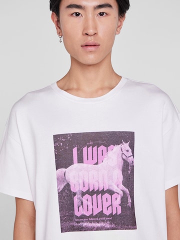 T-Shirt 'SAINT' IIQUAL en blanc