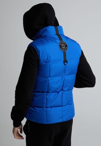 Gilet 'Zimino Puffer' Zavetti Canada en bleu