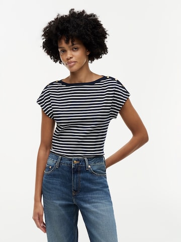 TOMMY HILFIGER - Camisa em azul: frente