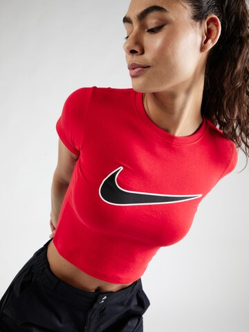 Nike Sportswear Shirt in Rood