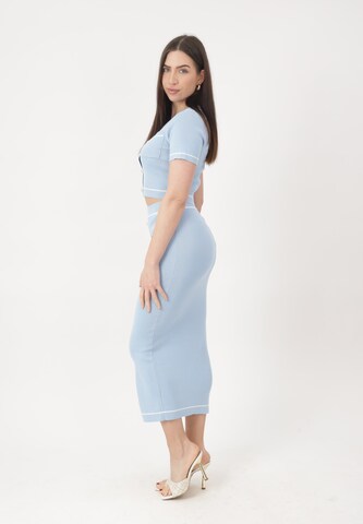 Elara Kostuum in Blauw