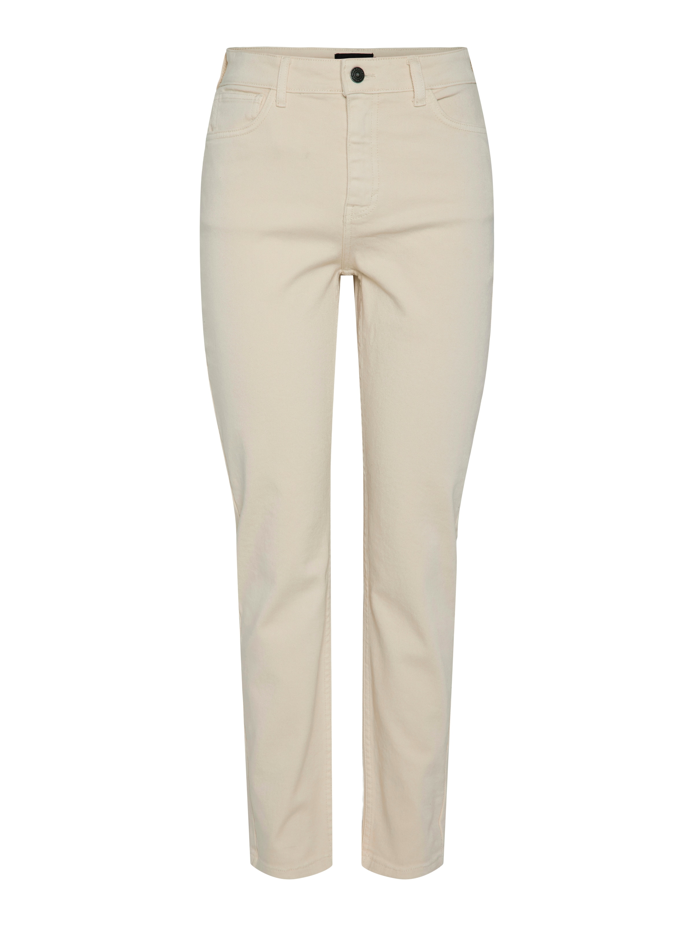 Slimfit Jeans 'PCBella' de la PIECES pe gri: față