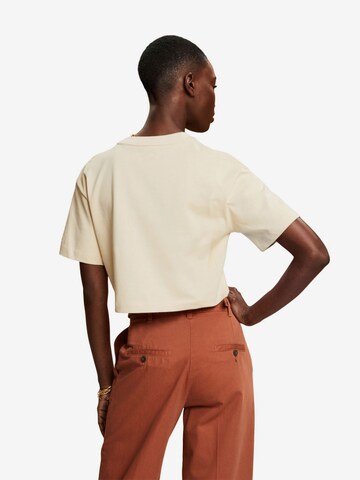 T-shirt ESPRIT en beige