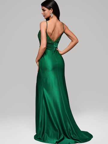 Ombre - Vestido de noche en verde