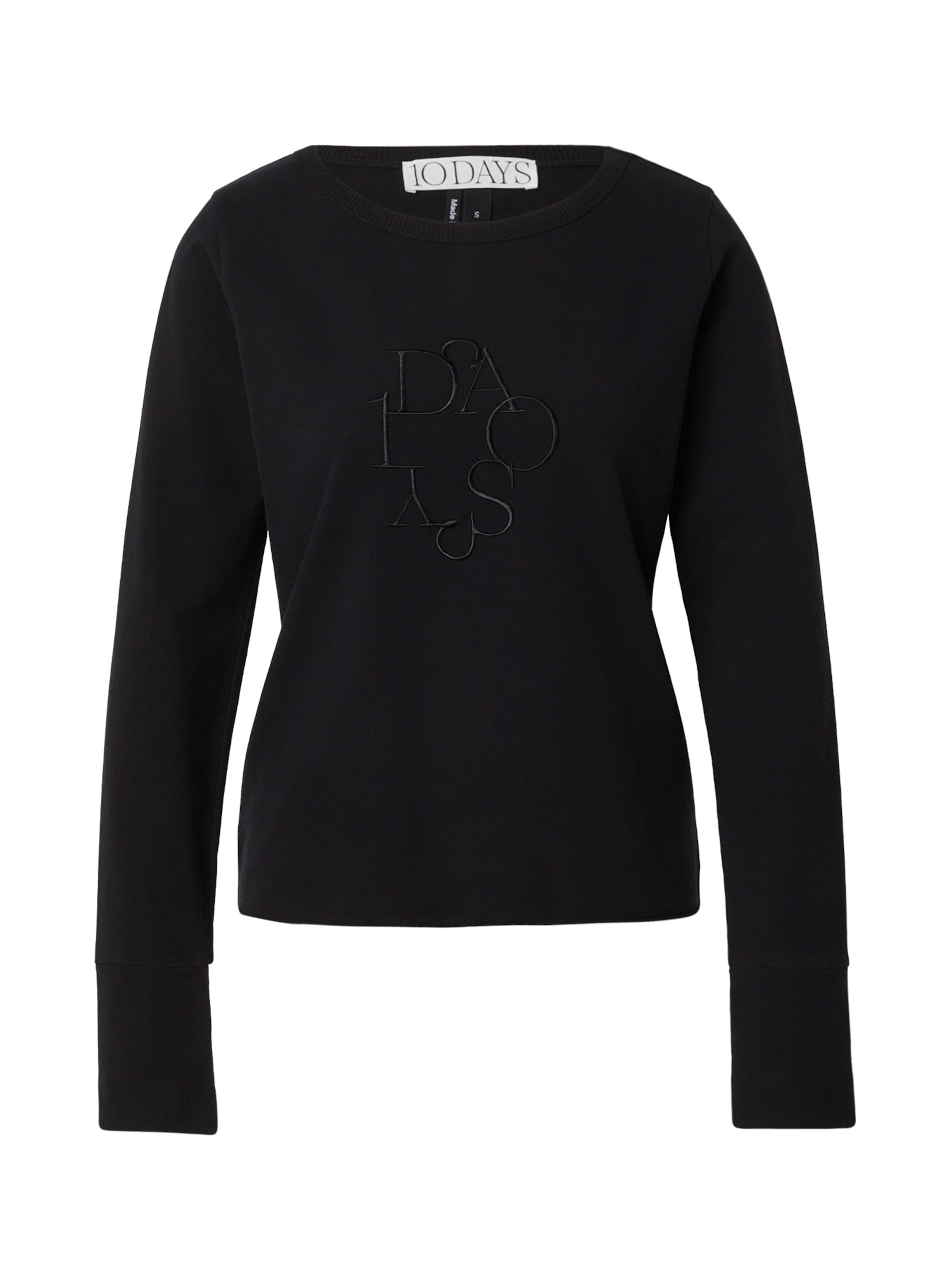 10Days Shirts i sort: forside