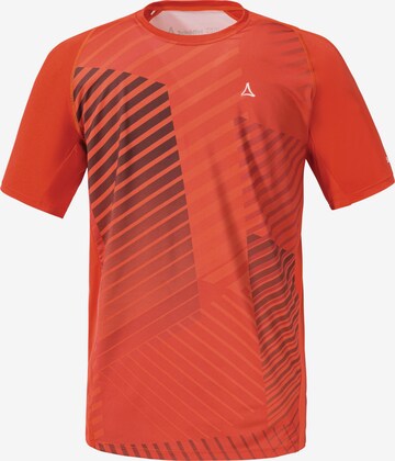 Schöffel Funktionsshirt 'Aukra' in Orange: predná strana