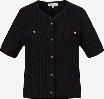 Cardigan Marie Lund en noir : devant