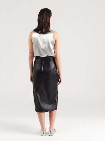 juoda HUGO Sijonas 'Leyma'