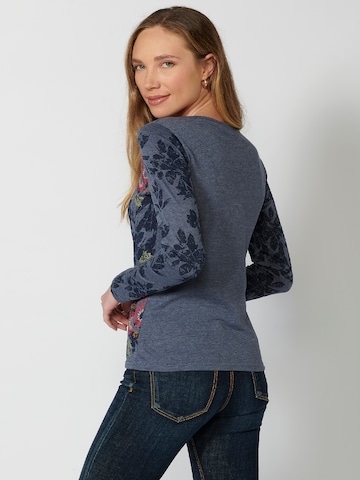 KOROSHI Shirt in Blauw