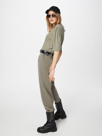 PULZ Jeans Shirt 'Pzamalie' in Brown