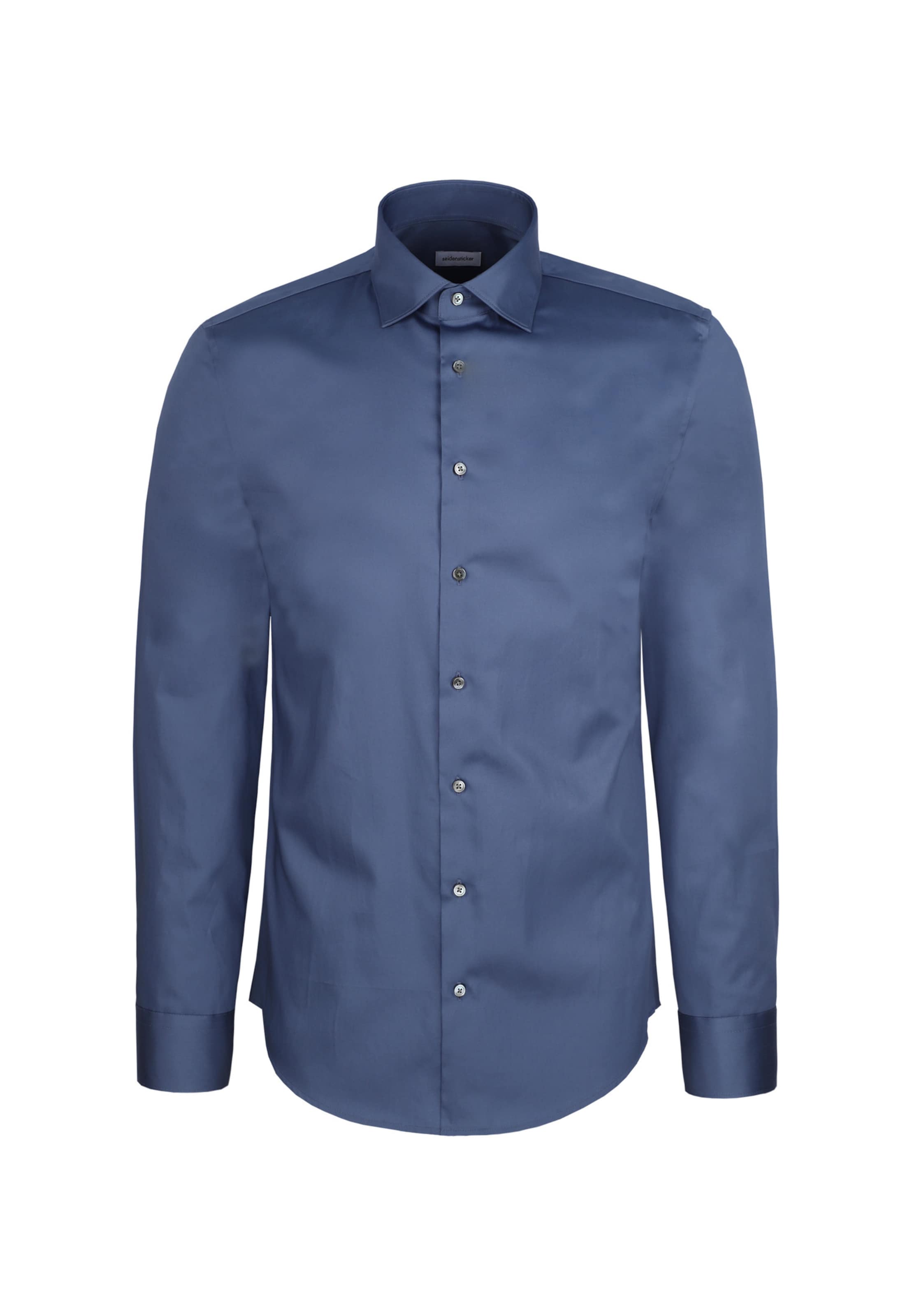 SEIDENSTICKER Chemise en 38 en bleu, Vue avec produit
