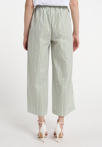 Wide leg Pantaloni 'Maritim' de la DreiMaster Maritim pe verde