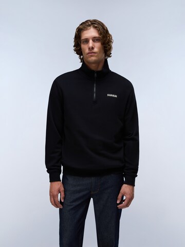 NAPAPIJRI Sweatshirt i svart: framsida