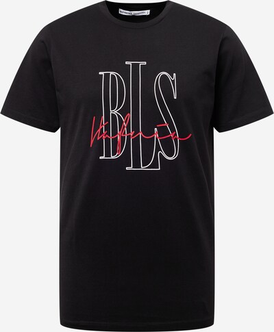 BLS HAFNIA Camiseta en rojo / negro / blanco, Vista del producto