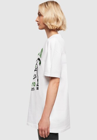 Merchcode T-Shirt 'Park Fields - Shibuya' in Weiß