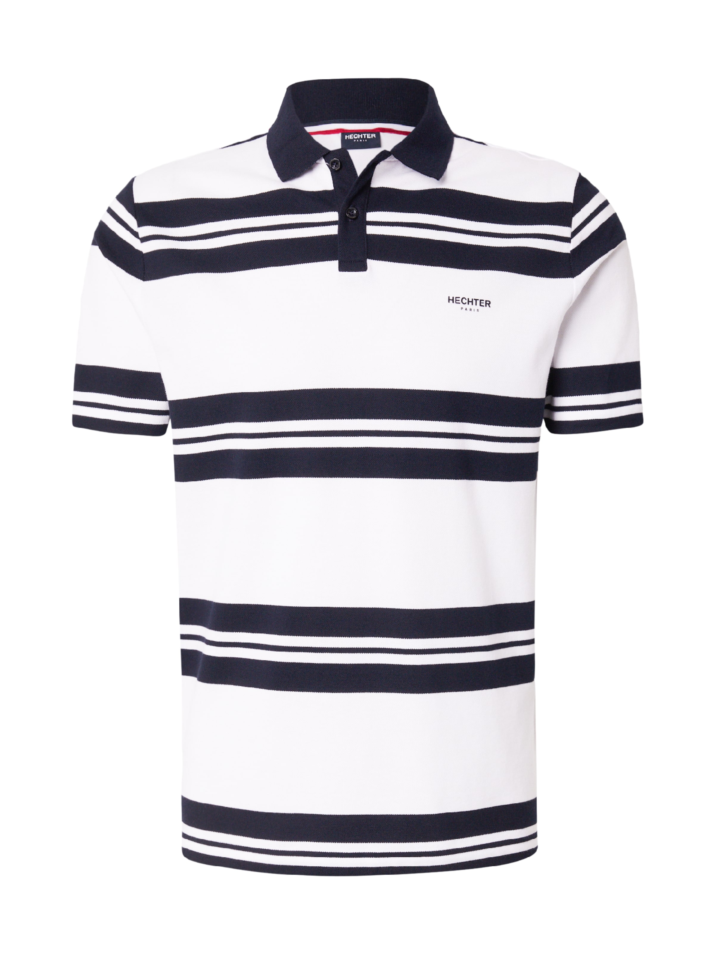 T-Shirt HECHTER PARIS en bleu : devant