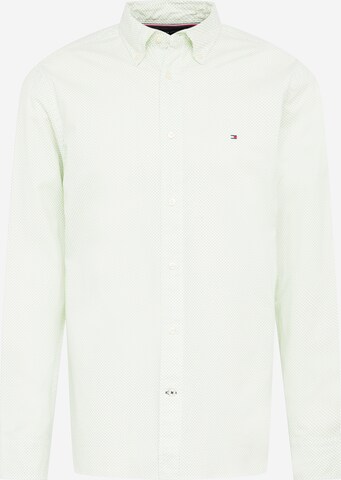 TOMMY HILFIGER Regular fit Button Up Shirt in Green: front