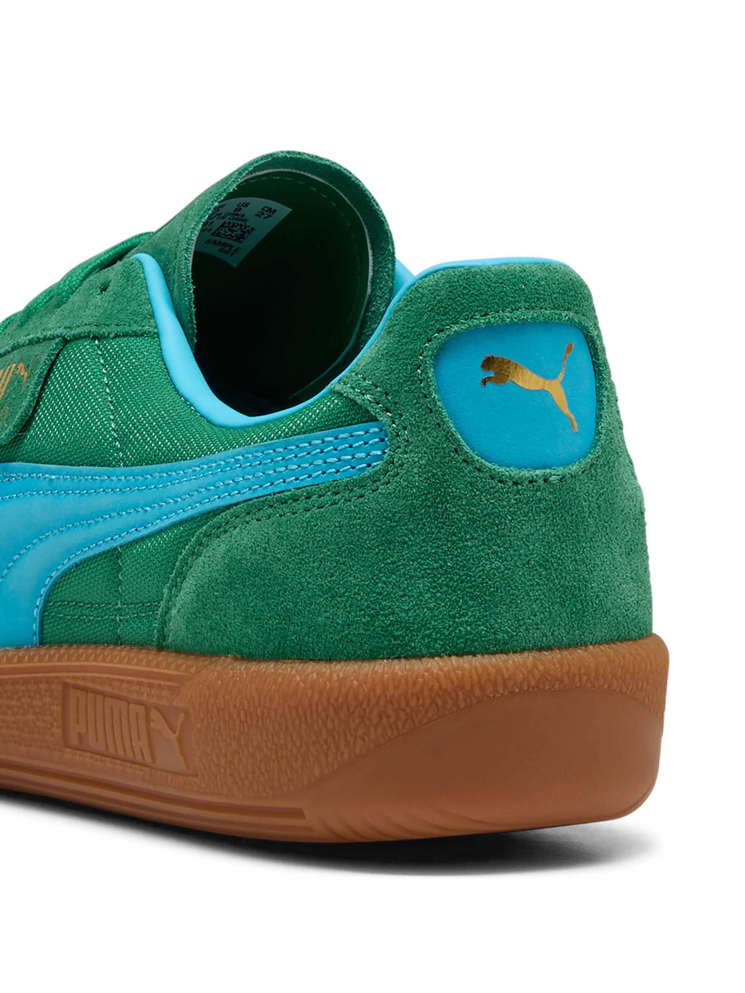 Baskets basses 'Palermo' PUMA en vert