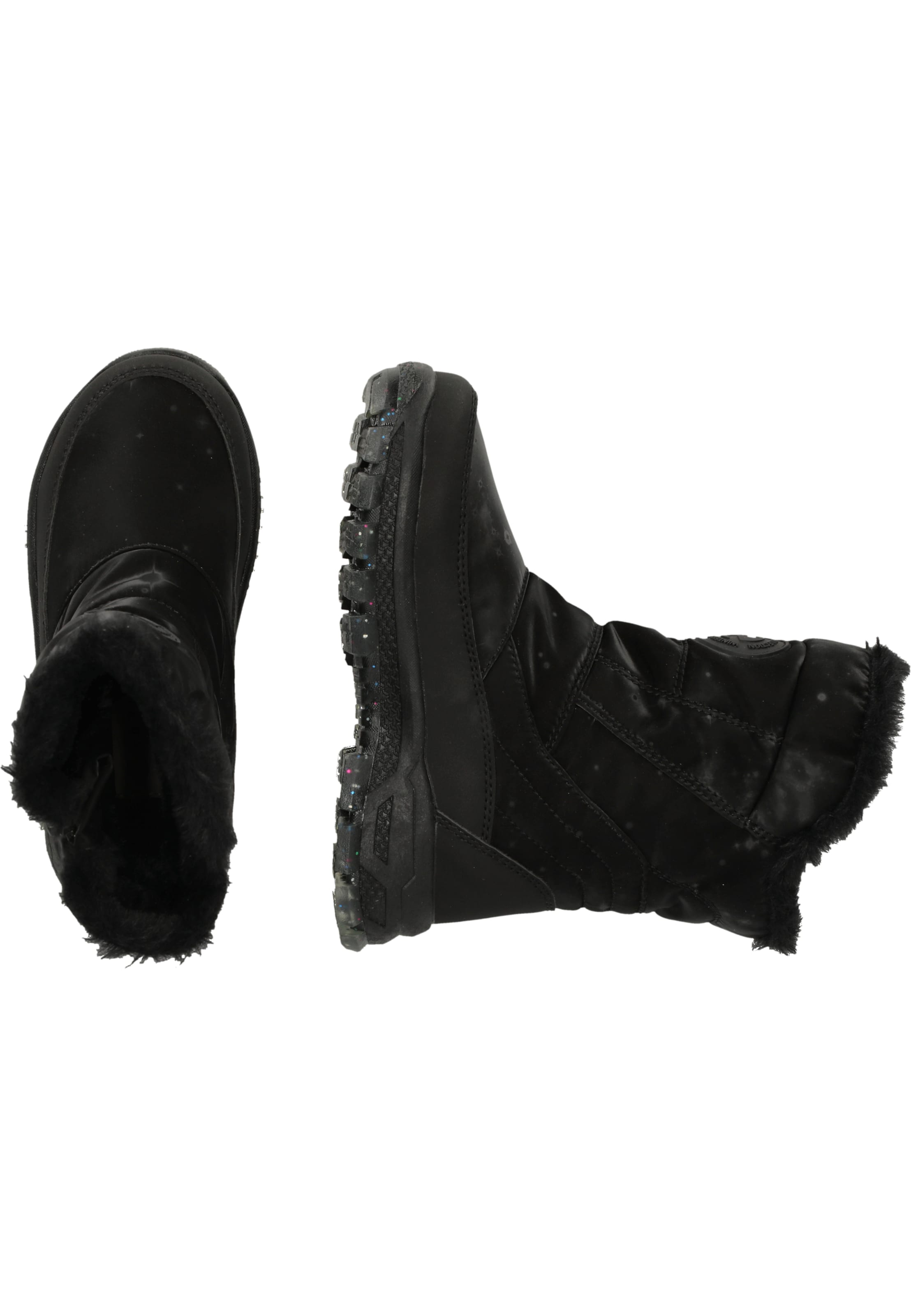 ZigZag Snow Boots 'Lamia' in Black
