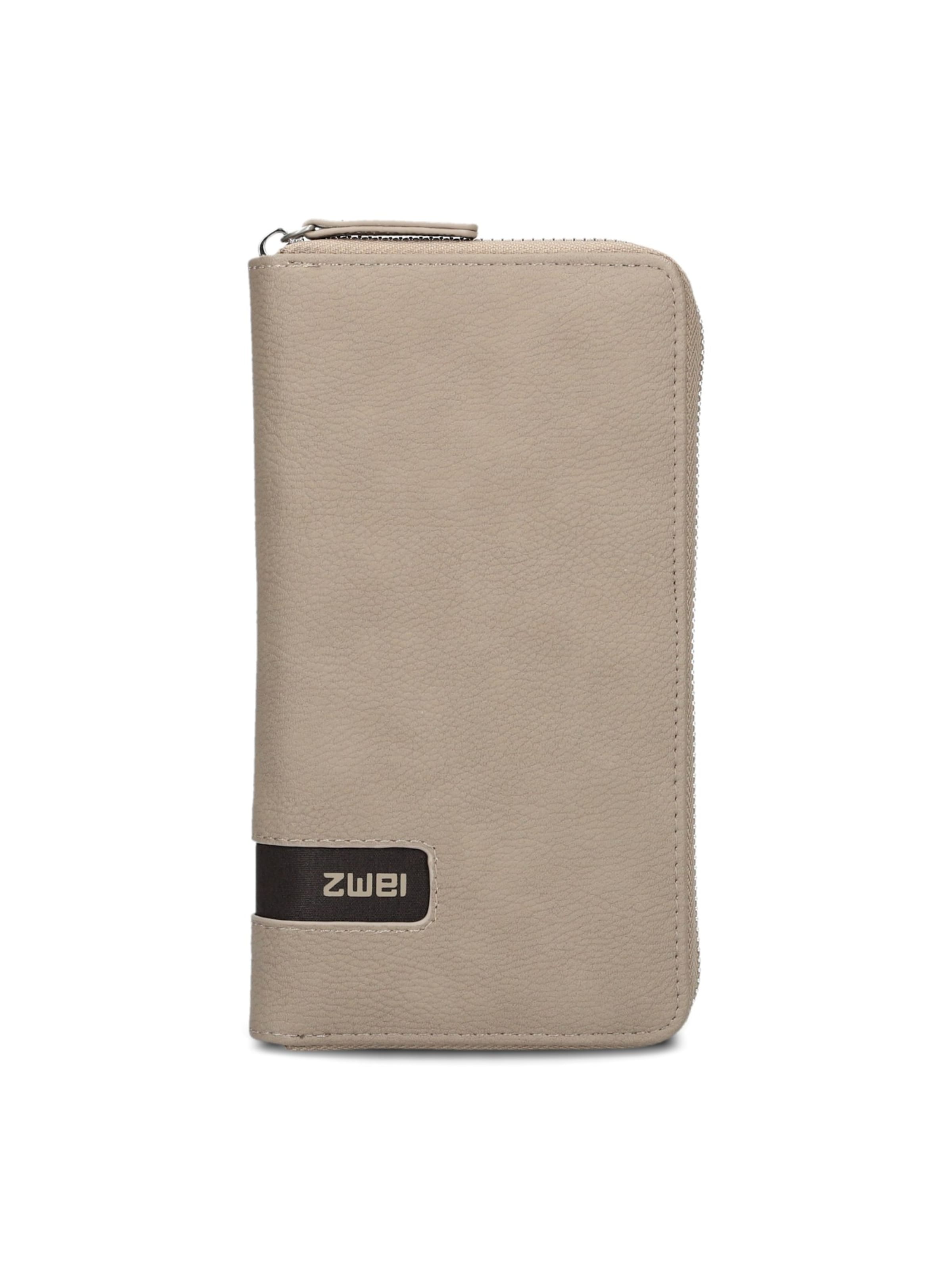ZWEI Wallet 'MADEMOISELLE.M MW2' in Brown: front