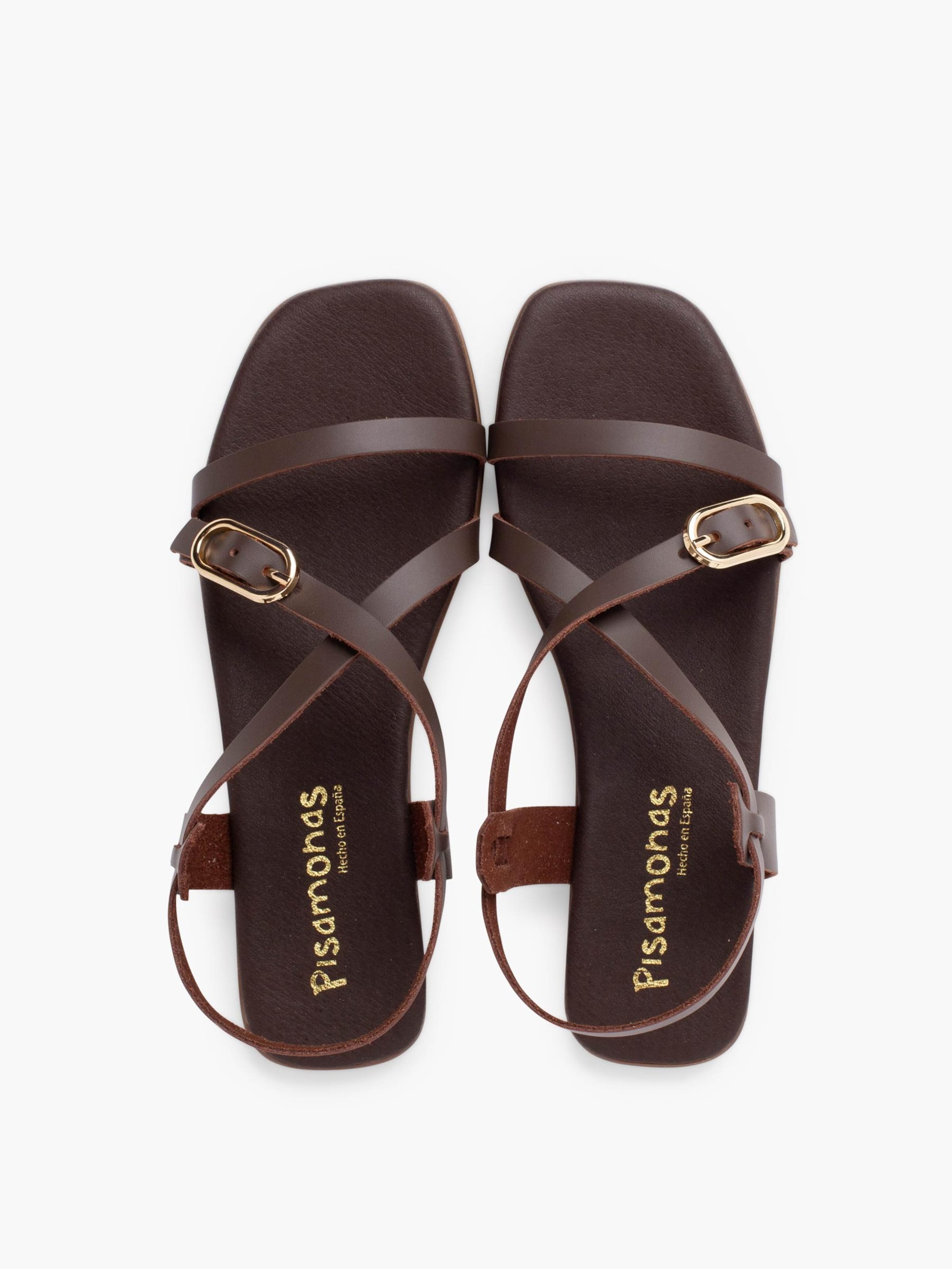 Pisamonas - Sandalias en marrón