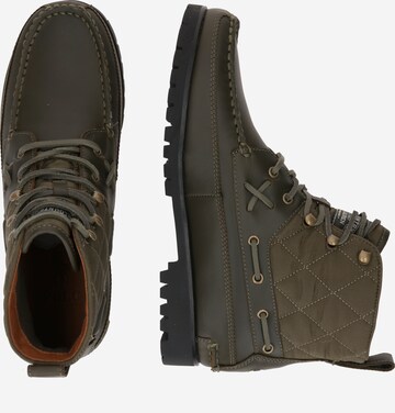 Polo Ralph Lauren Lace-Up Boots 'RANGER' in Green