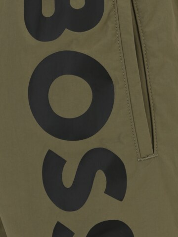 Shorts de bain 'Octopus' BOSS en vert