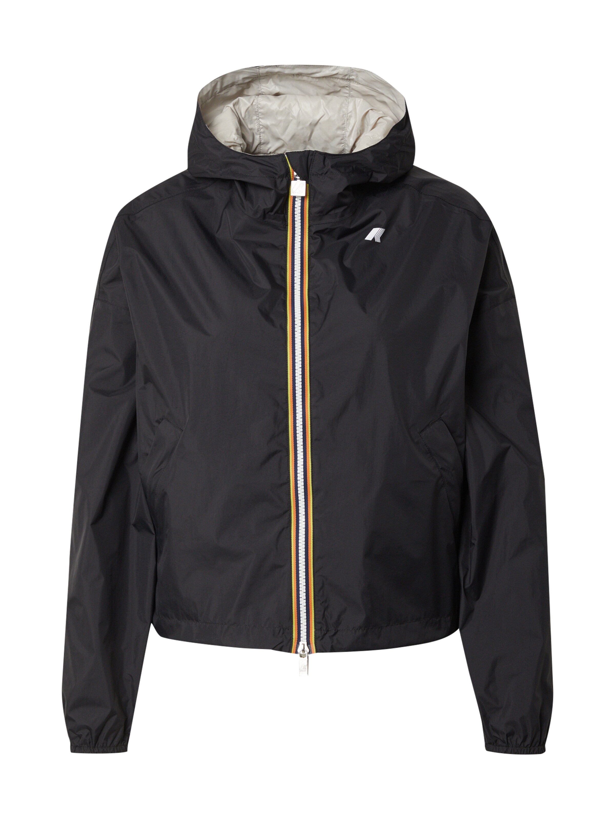 K-Way Between-Season Jacket 'LAURETTE' in Black: front