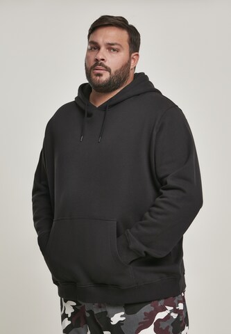 Urban Classics Sweatshirt in Black: front