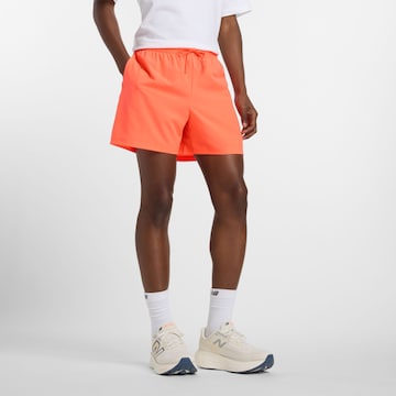 Pantalon de sport 'Essential' new balance en rouge : devant