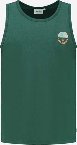 Shiwi Shirt 'SINGLET' in Groen: voorkant