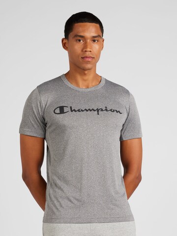 Champion Authentic Athletic Apparel Funkční tričko – šedá: přední strana