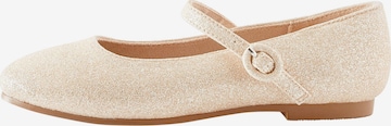 Ballerina di Next in oro: frontale