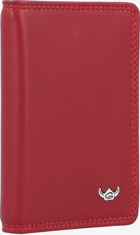 GOLDEN HEAD Wallet 'Polo' in Red