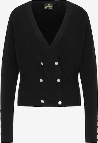 Cardigan DreiMaster Klassik en noir : devant