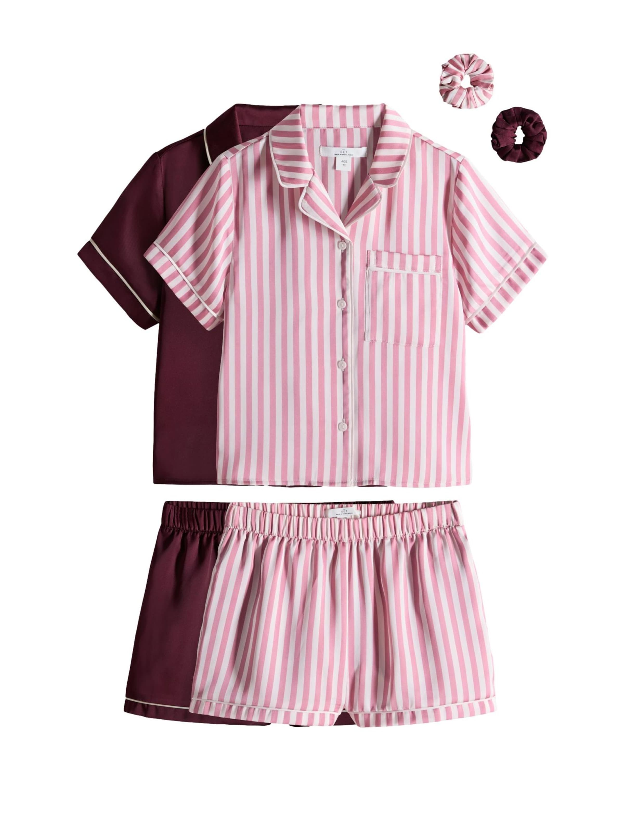 rozā The Set Pidžama: no priekšpuses