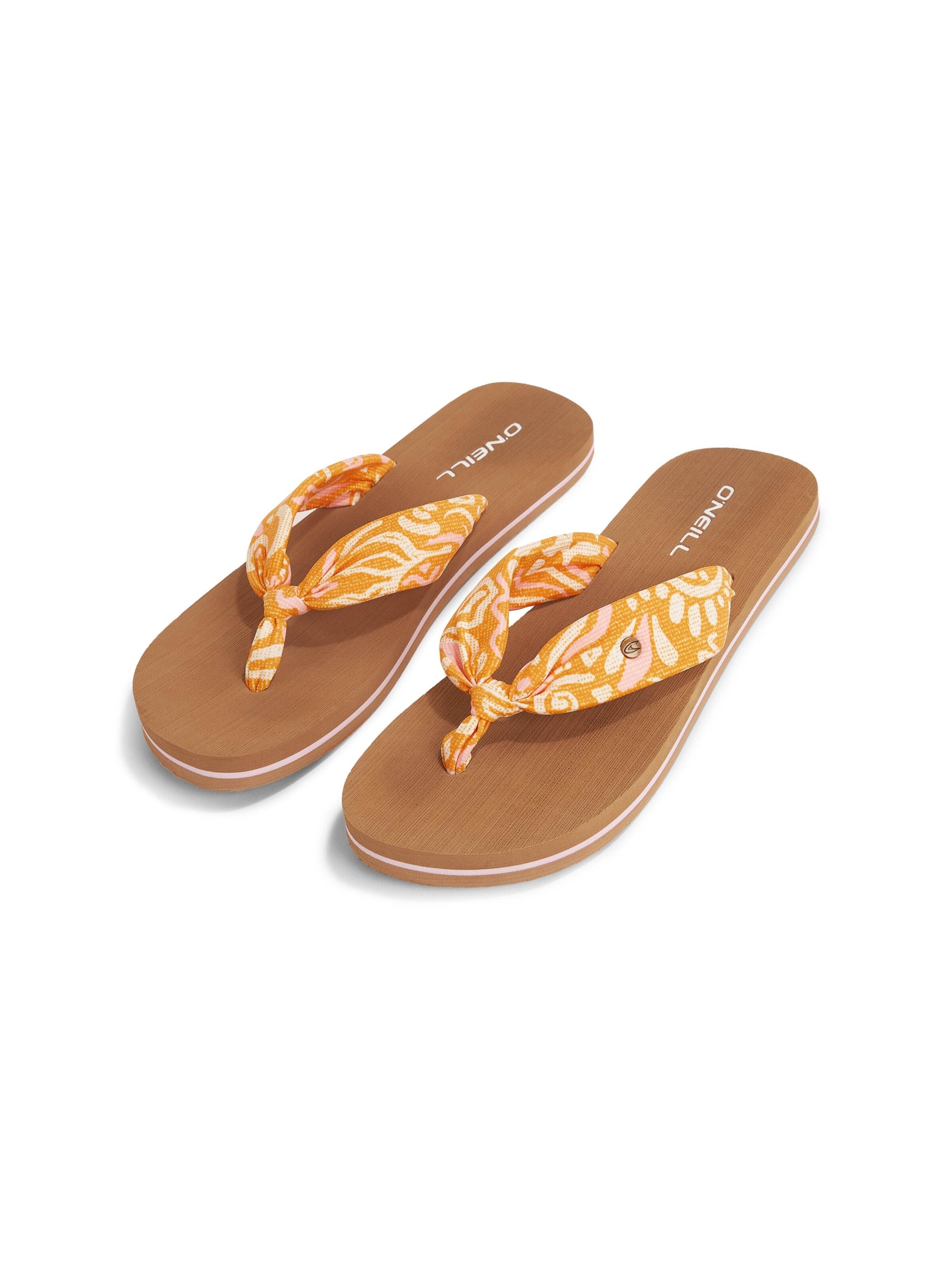 oranžs O'NEILL Iešļūcenes ar pirkstu atdalītāju 'Ditsy Sun'