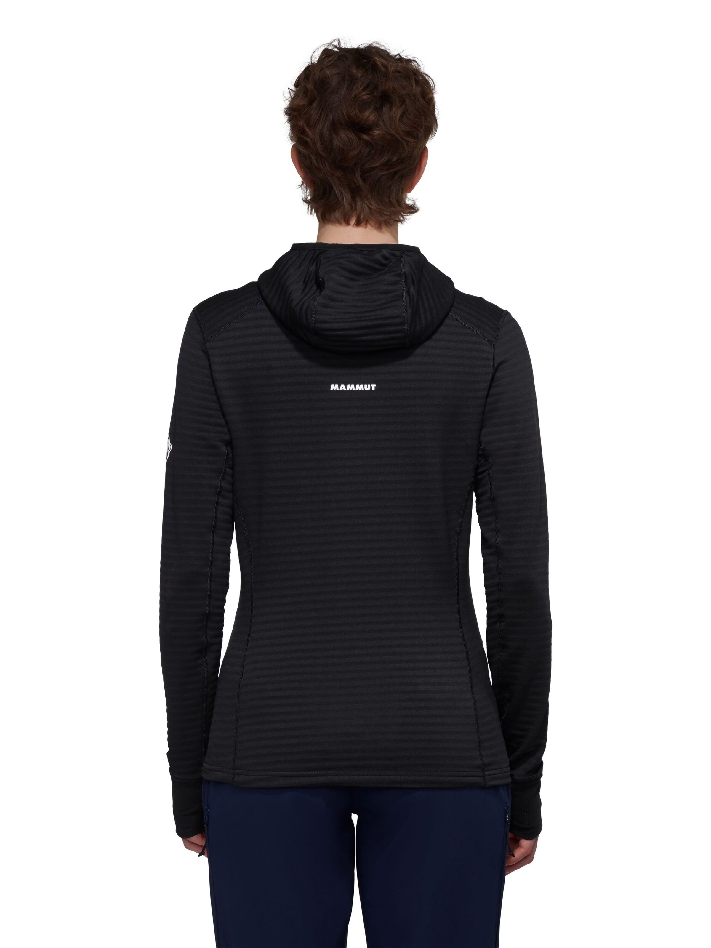 MAMMUT Funktionsfleecejacke ‘Taiss’ in Schwarz