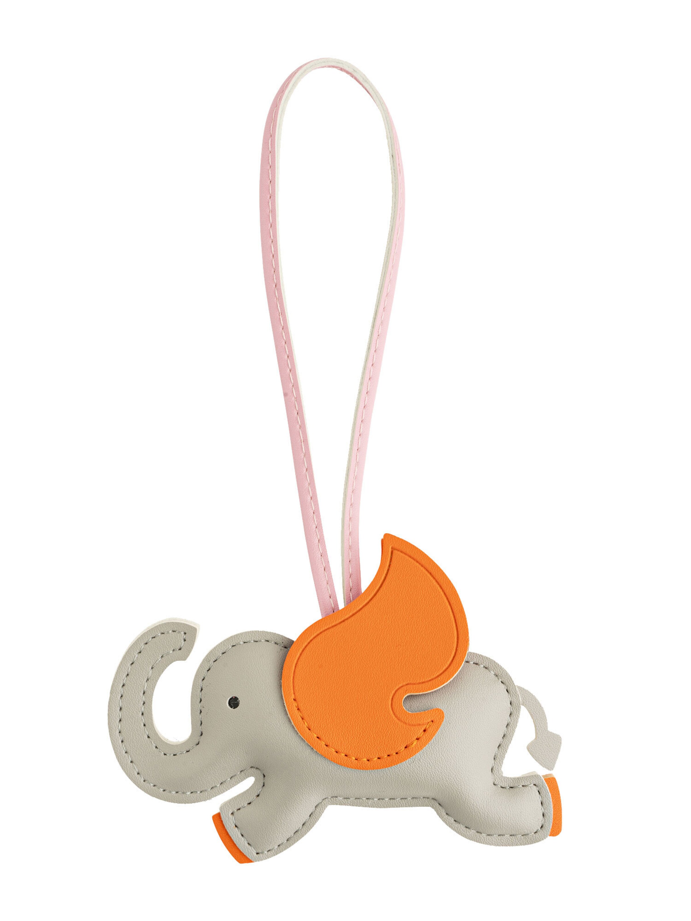 Porte-clés 'Dumbo' Cheeky Chain Munich en gris : devant