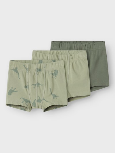 NAME IT Spodnjice | kaki / temno zelena barva, Prikaz izdelka