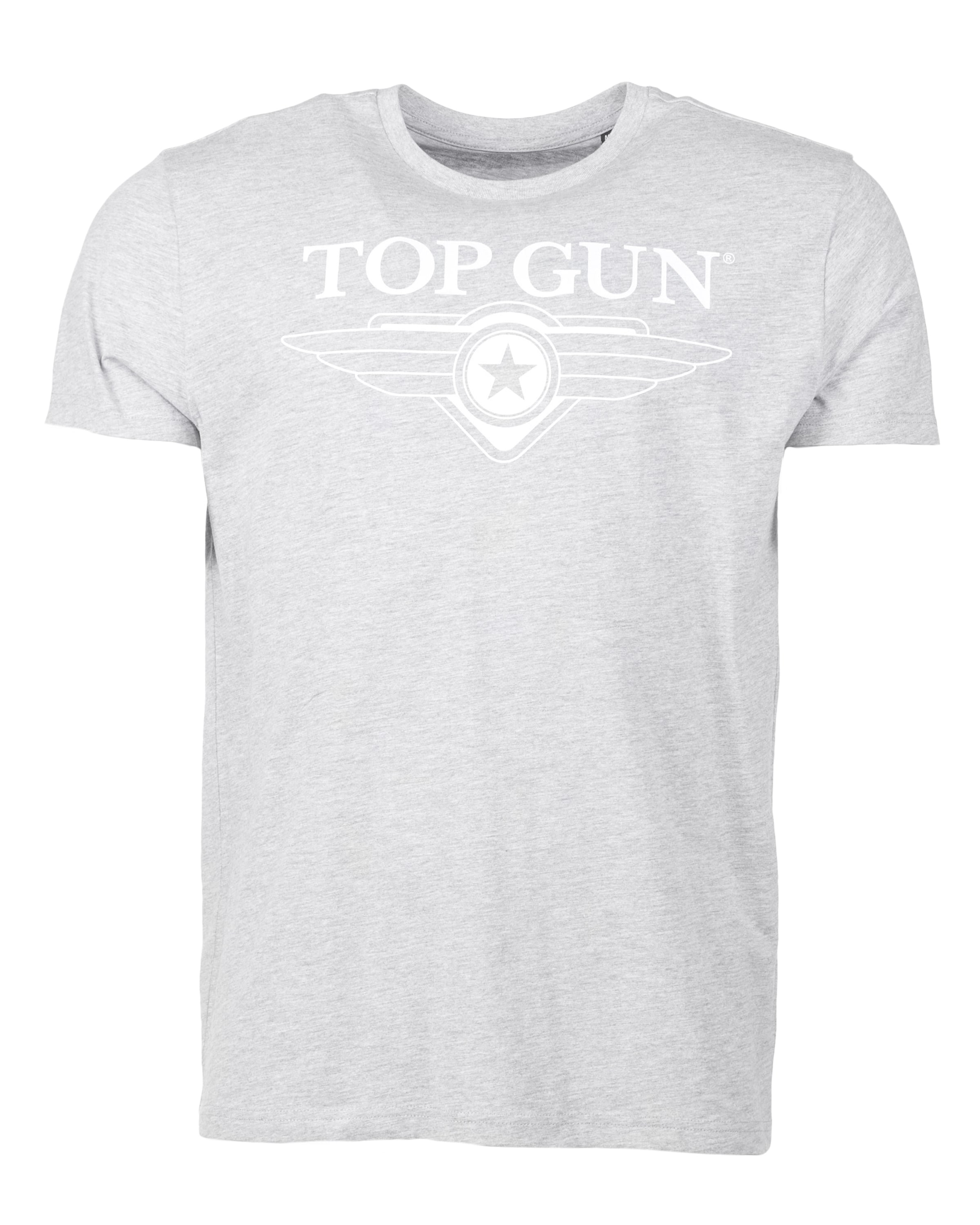 TOP GUN Shirt in Grey: front