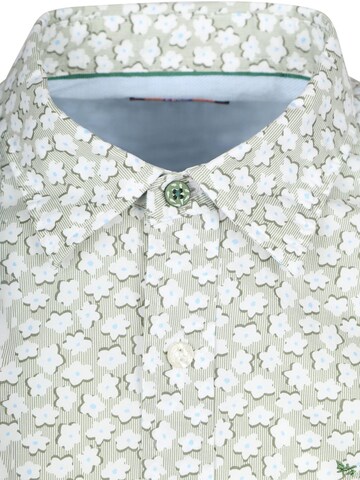 NZA New Zealand Auckland Regular fit Button Up Shirt in Green