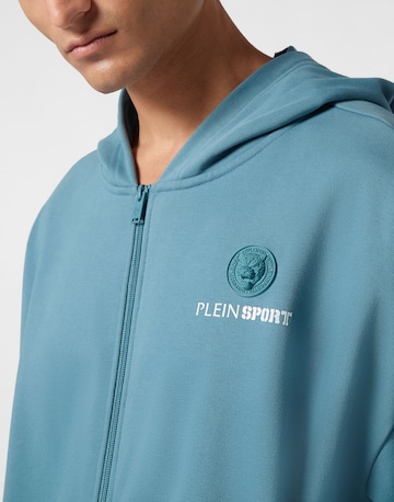 Plein Sport - Casaco em moletão em azul