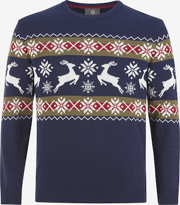 Jan Vanderstorm Sweater 'Tore' in Blue: front